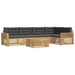 Set de canapele de exterior 6 pcs Alb și antracit - WALTI WALTI