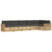 Set de canapele de exterior 6 pcs Alb și antracit - WALTI WALTI