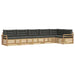 Set de canapele de exterior 6 pcs Alb și antracit - WALTI WALTI