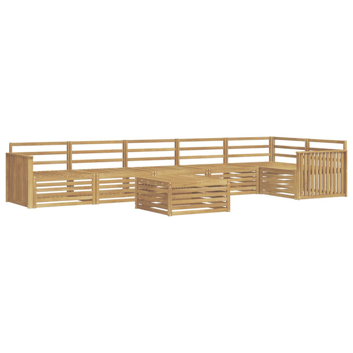Set de canapele de exterior 7 pcs Alb 79 x 79 x 37 cm WALTI