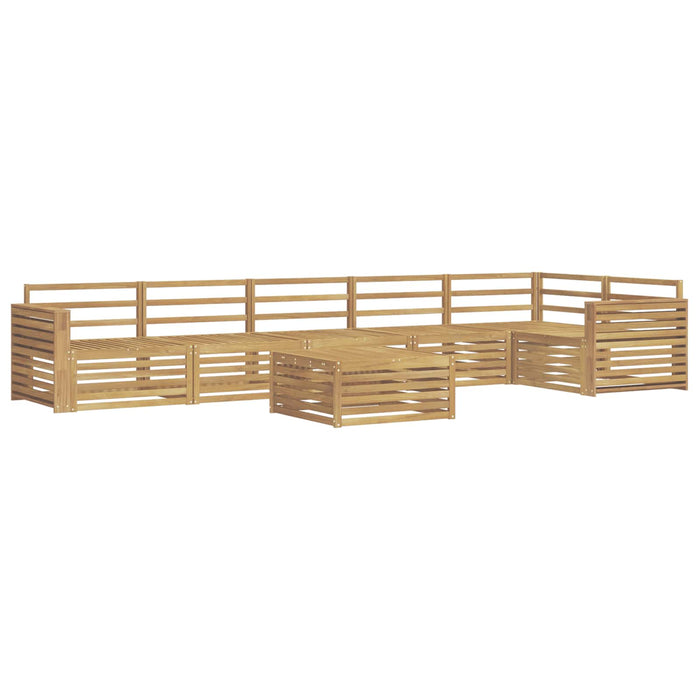 Set de canapele de exterior 7 pcs Alb 79 x 79 x 37 cm WALTI