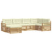 Set de canapele de exterior 6 pcs Alb și crem - WALTI WALTI