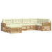 Set de canapele de exterior 6 pcs Alb și crem - WALTI WALTI