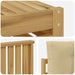 Set de canapele de exterior cu pernă 7 pcs Alb și Bej - WALTI WALTI