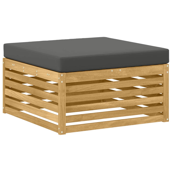 Set de canapele de exterior 9 pcs Alb și antracit WALTI