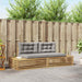Set de canapele de exterior Alb 230,5 x 83 x 73 cm Poliester - WALTI WALTI