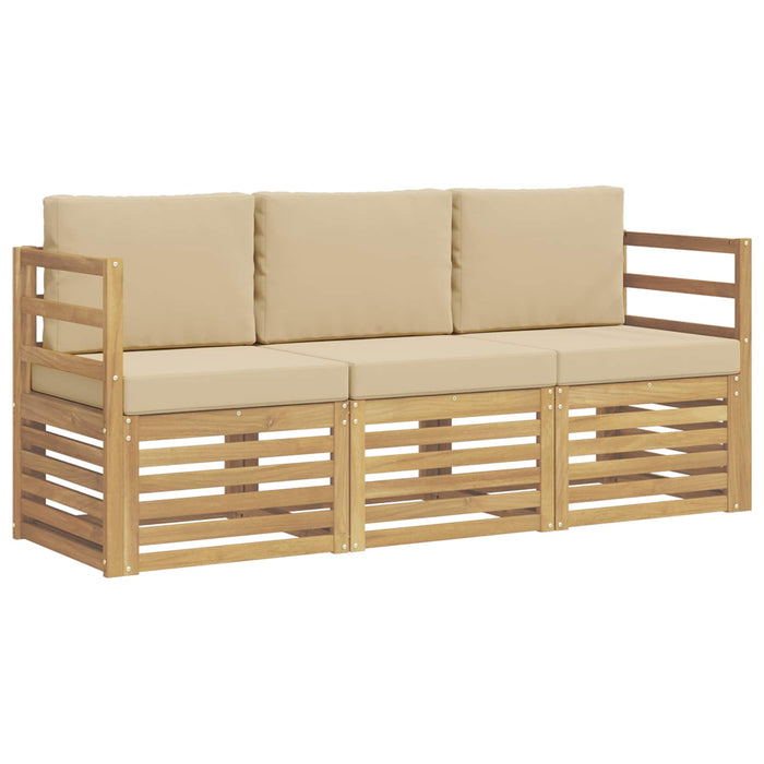 Seturi de canapele Lemn Solid de Acacia WALTI