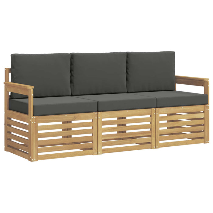Seturi de canapele Lemn Solid de Acacia WALTI