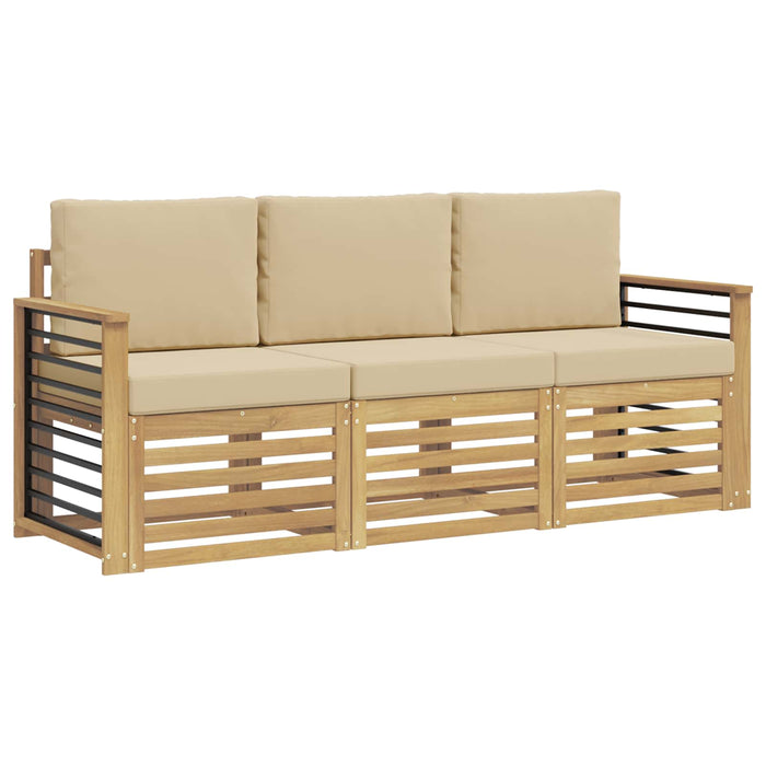 Seturi de canapele Lemn Solid de Acacia WALTI