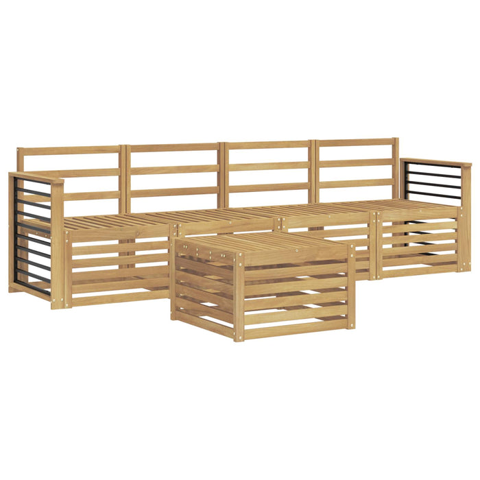 Seturi de canapele Lemn Solid de Acacia WALTI