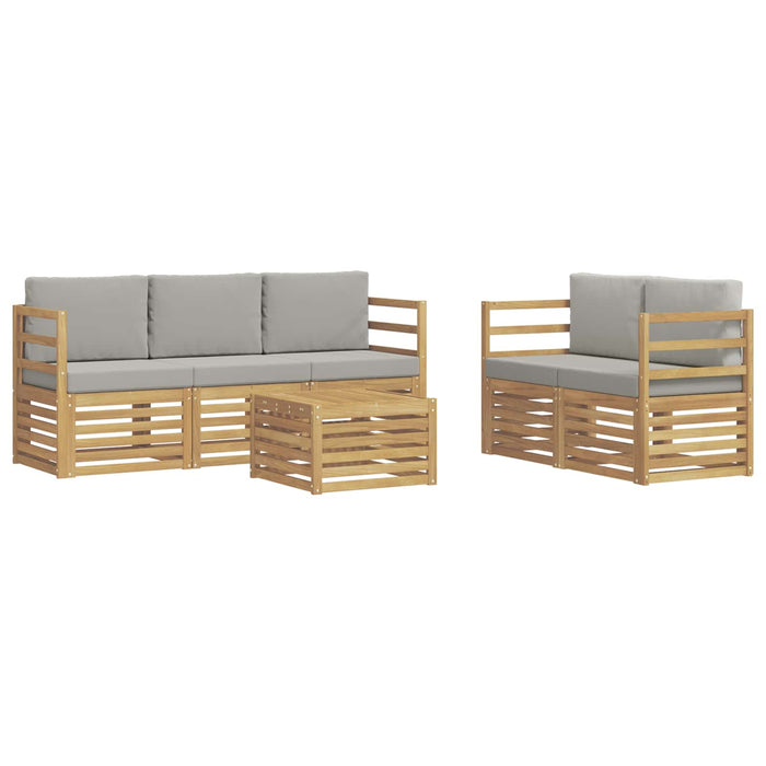 Seturi de canapele Lemn Solid de Acacia WALTI