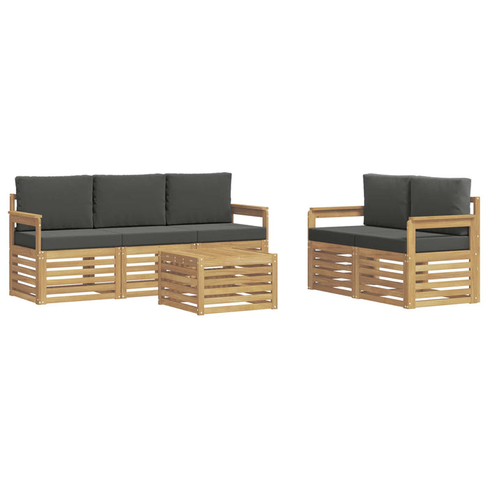 Seturi de canapele Lemn Solid de Acacia WALTI