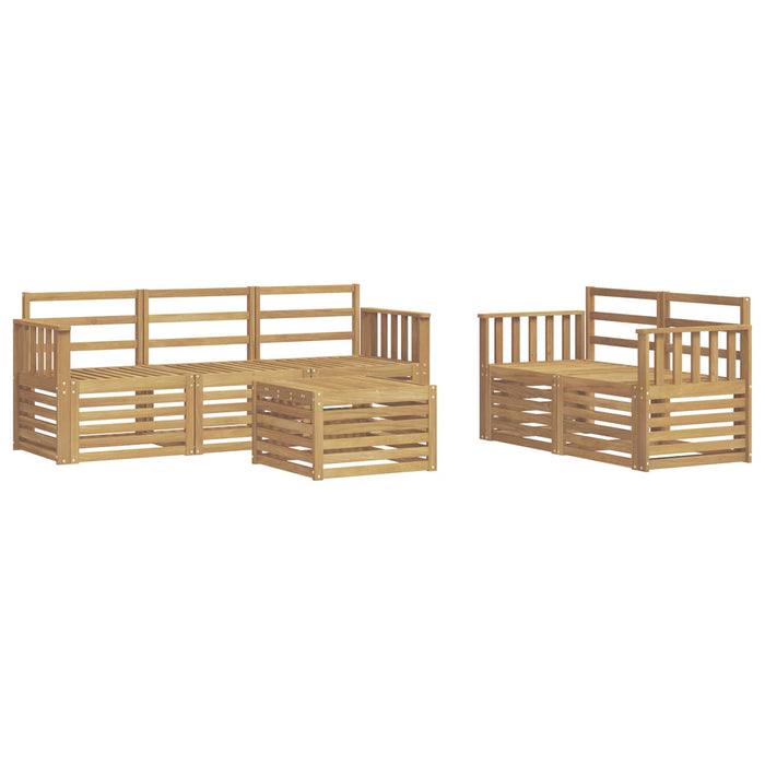 Seturi de canapele Lemn Solid de Acacia WALTI