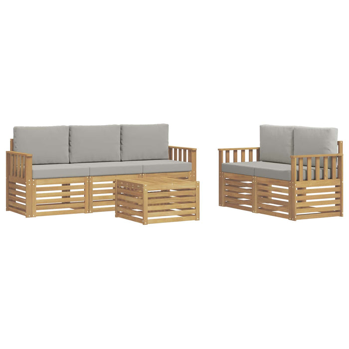 Seturi de canapele Lemn Solid de Acacia WALTI