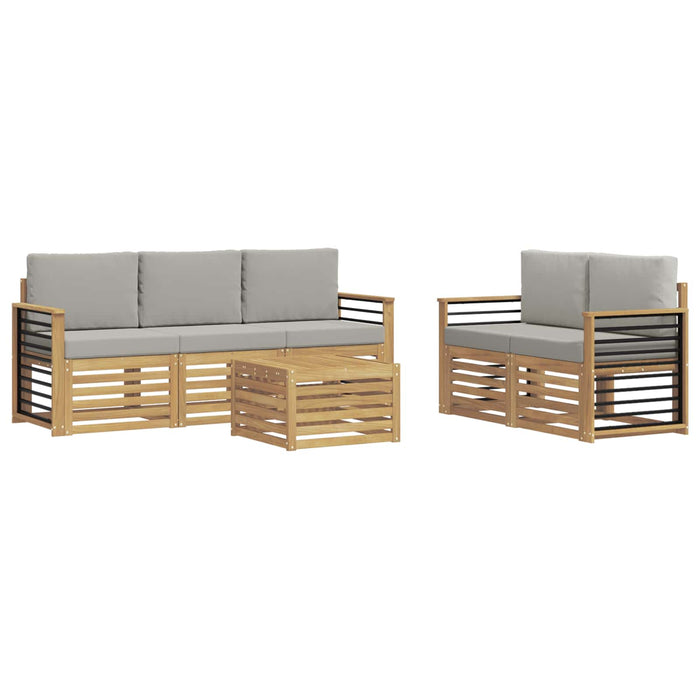 Seturi de canapele Lemn Solid de Acacia WALTI