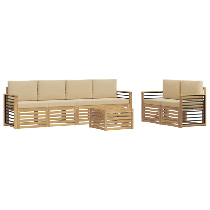 Seturi de canapele Lemn Solid de Acacia WALTI