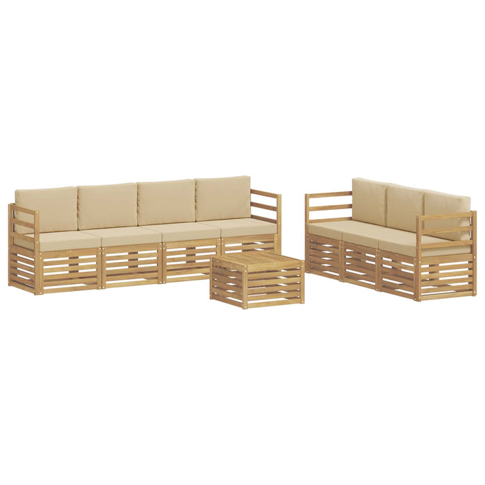 Seturi de canapele Lemn Solid de Acacia WALTI