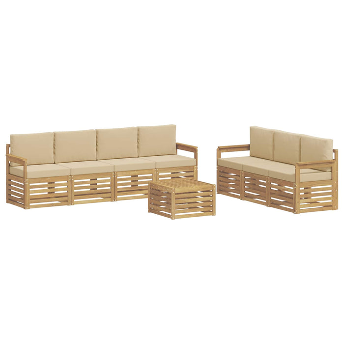 Seturi de canapele Lemn Solid de Acacia WALTI