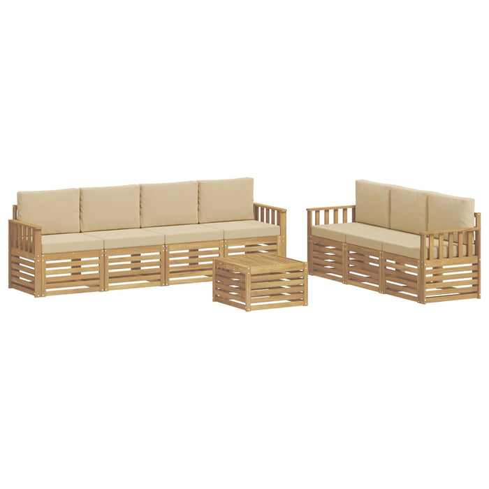 Seturi de canapele Lemn Solid de Acacia WALTI