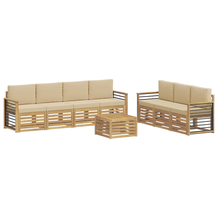 Seturi de canapele Lemn Solid de Acacia WALTI