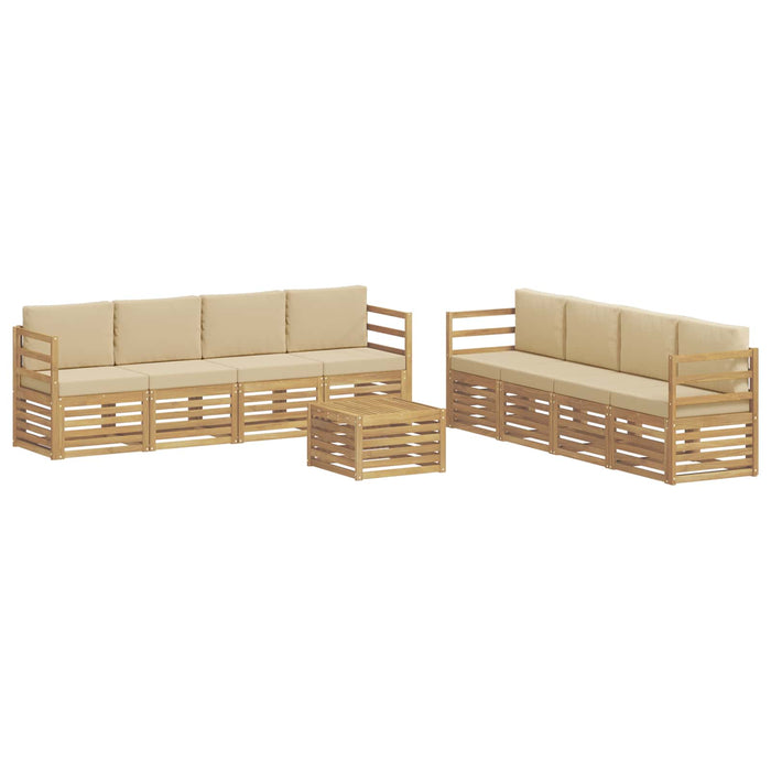 Seturi de canapele Lemn Solid de Acacia WALTI