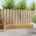 Set de canapele de exterior 5 pcs Alb 249 x 122,5 x 73 cm - WALTI WALTI