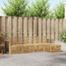 Set de canapele de exterior 5 pcs Alb Lemn Solid de Acacia - WALTI WALTI