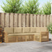 Set de canapele de exterior 5 pcs Alb și Bej - WALTI WALTI