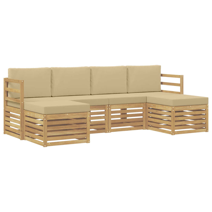 Seturi de canapele Lemn Solid de Acacia WALTI