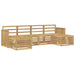 Set de canapele de exterior 6 pcs Alb 249 x 122,5 x 73 cm - WALTI WALTI