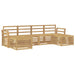 Set de canapele de exterior 6 pcs Alb 253 x 122,5 x 73 cm - WALTI WALTI