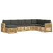 Set de canapele de exterior 8 pcs Alb și antracit - WALTI WALTI