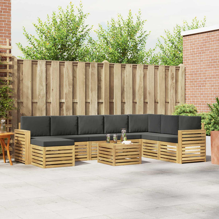 Seturi de canapele Lemn Solid de Acacia WALTI