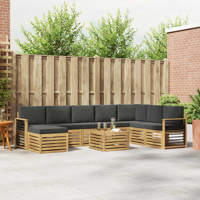 Seturi de canapele Lemn Solid de Acacia WALTI
