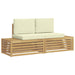 Set de canapele de exterior Alb 182,5 x 63 x 73 cm Poliester - WALTI WALTI