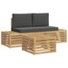 Set de canapele de exterior 4 Bucată - WALTI WALTI