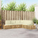 Set de canapele de exterior Alb 273 x 213,5 x 73 cm Poliester - WALTI WALTI
