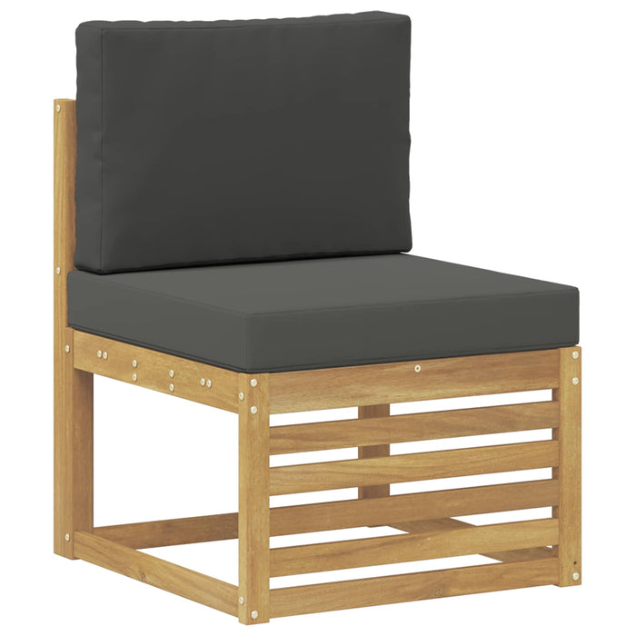 Set de canapele de exterior 8 pcs Alb și Antracit WALTI