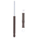 Suporturi pentru rafturi flotante 12 pcs Bej Ø10 x 170 mm Oțel - WALTI WALTI