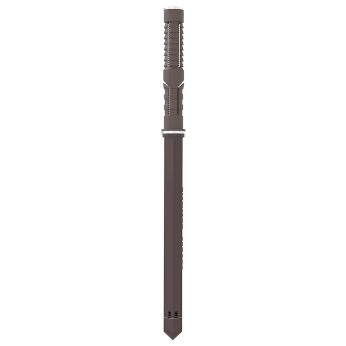 Suporturi pentru rafturi flotante 12 pcs Bej Ø12 x 190 mm Oțel - WALTI WALTI