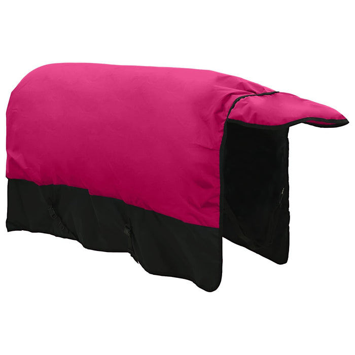 Pătură pentru cai Roz și Negru 85 cm Poliester - WALTI WALTI