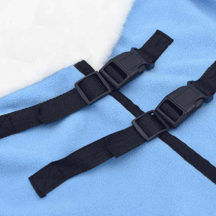 Pătură pentru cai Aqua complet 165 cm Fleece polar - WALTI WALTI