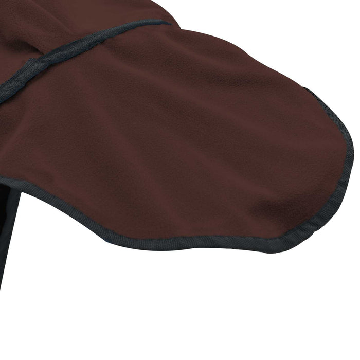 Pătură pentru cai Maro Întunecat Complet 165 cm Fleece polar - WALTI WALTI