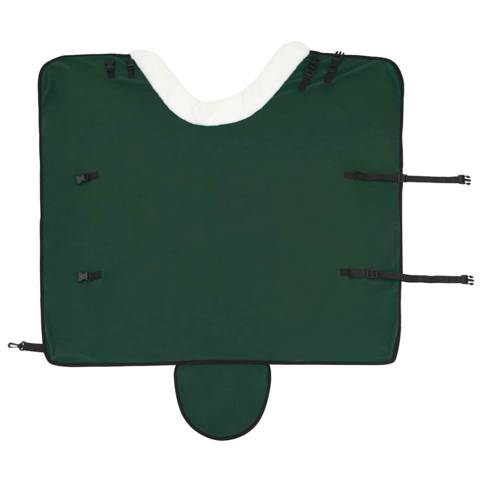 Pătură pentru cai Verde închis complet 75 cm Fleece polar - WALTI WALTI