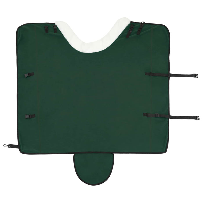 Pătură pentru cai Verde închis complet 155 cm Fleece polar - WALTI WALTI