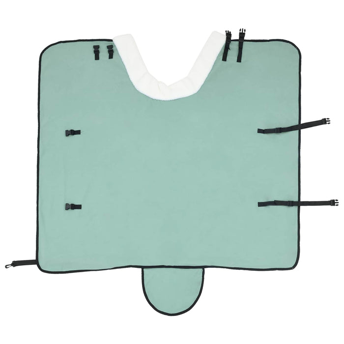 Pătură pentru cai Verde închis complet 85 cm Fleece polar - WALTI WALTI