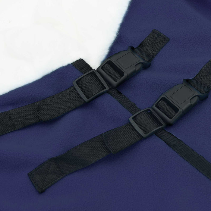 Pătură pentru cai Albastru marin 135 cm Fleece polar - WALTI WALTI