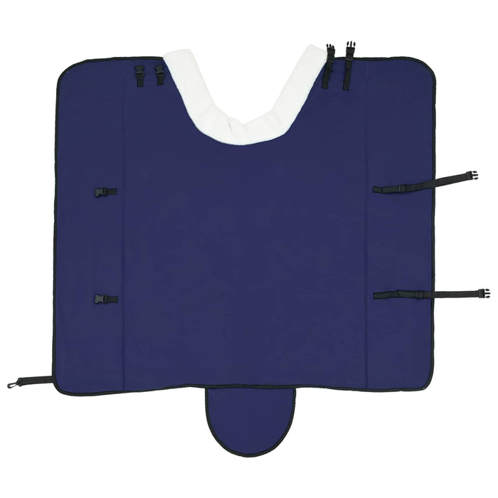 Pătură pentru cai Albastru marin 135 cm Fleece polar - WALTI WALTI