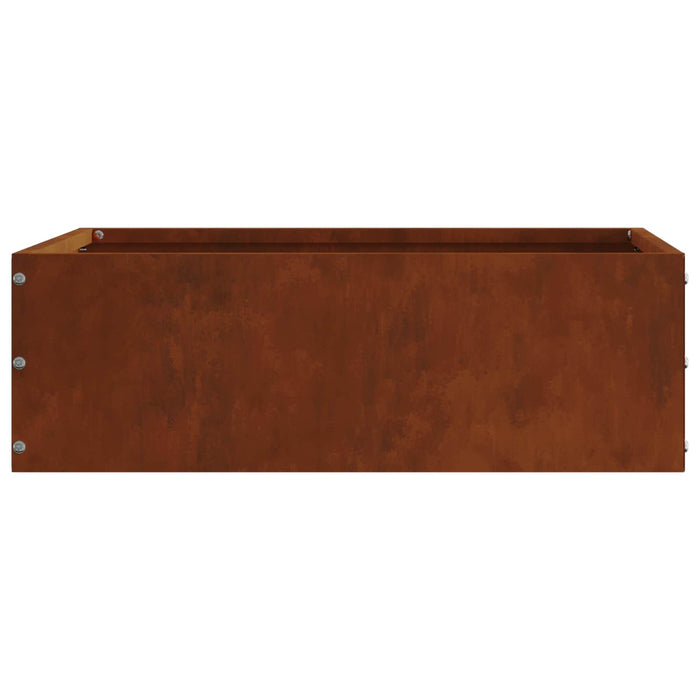 Margine pentru gazon 6 pcs Ruginit 40 x 40 x 13 cm - WALTI WALTI