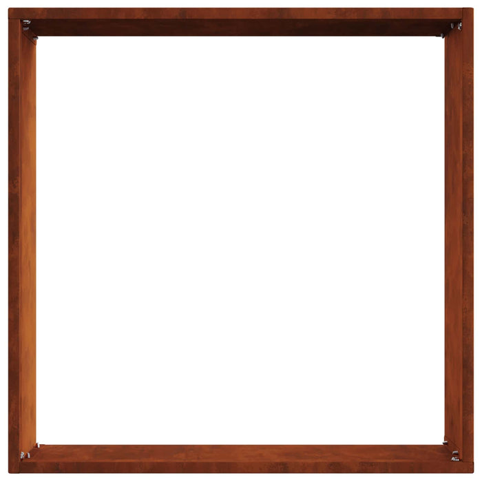 Margine pentru gazon 6 pcs Ruginit 40 x 40 x 13 cm - WALTI WALTI